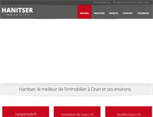 Tablet Screenshot of hanitser-immobilier.com